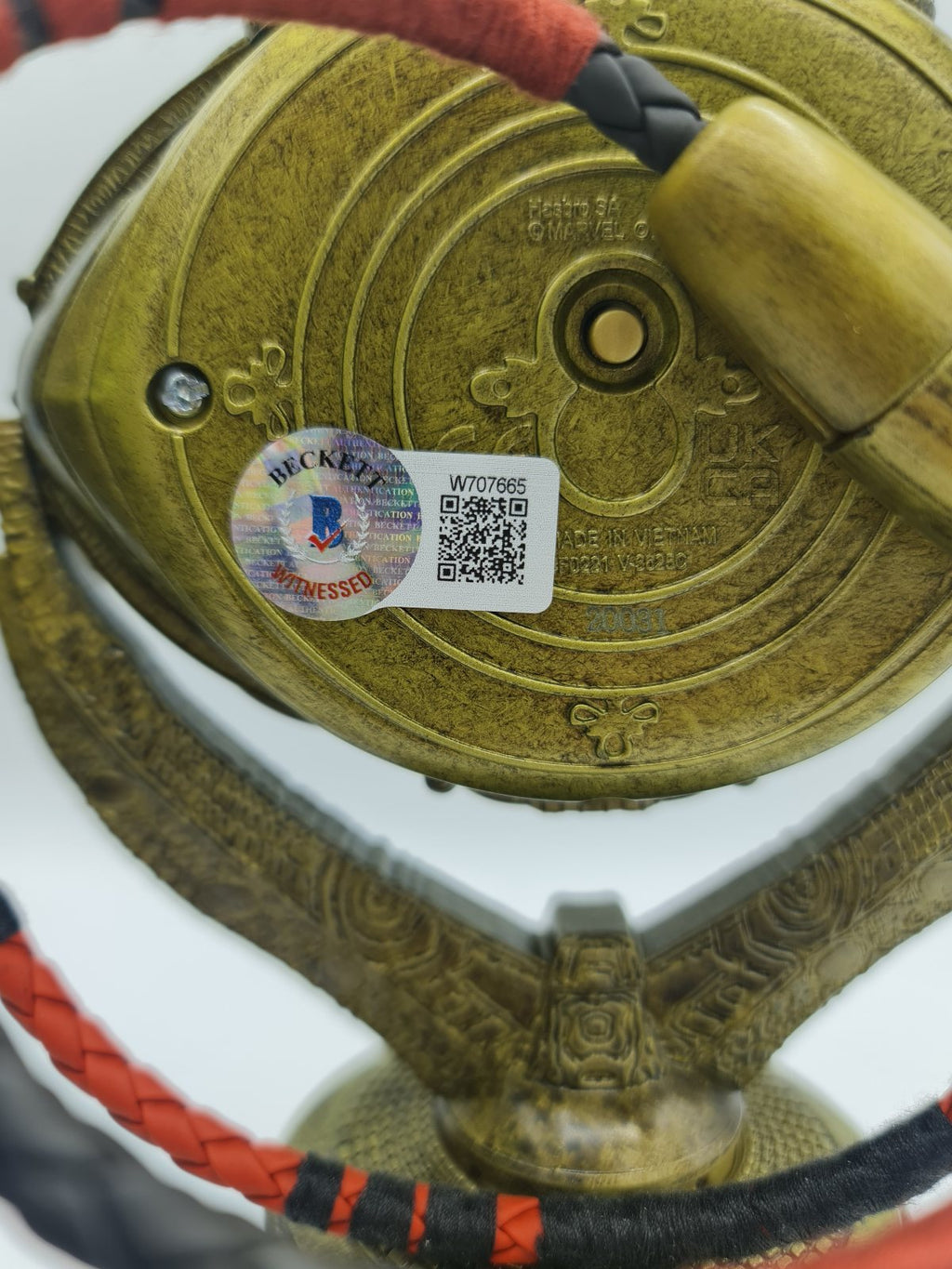 Benedict Cumberbatch Dr Strange autographe sur l'Oeil d'Agamotto MARVEL