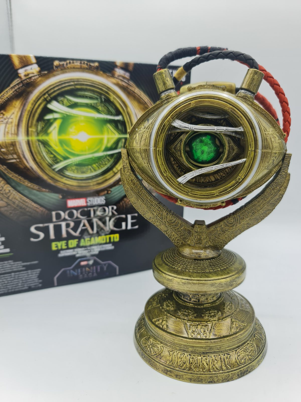 Benedict Cumberbatch Dr Strange autographe sur l'Oeil d'Agamotto MARVEL