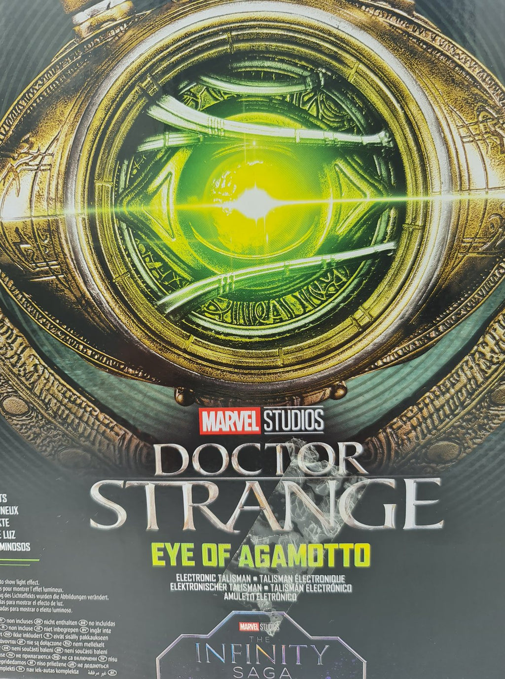 Benedict Cumberbatch Dr Strange autographe sur l'Oeil d'Agamotto MARVEL