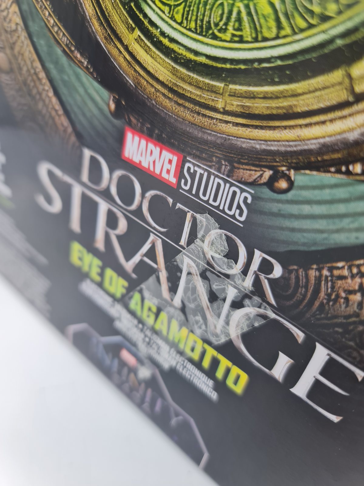 Benedict Cumberbatch Dr Strange autographe sur l'Oeil d'Agamotto MARVEL