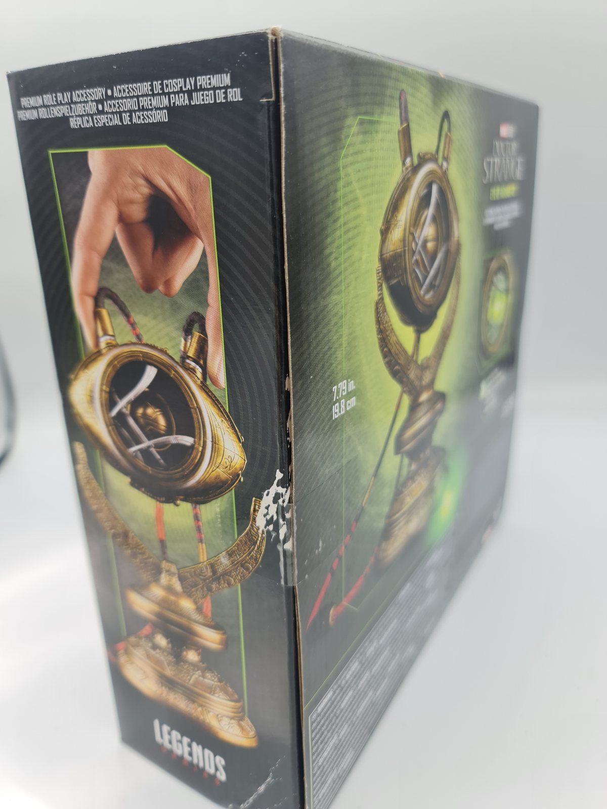 Benedict Cumberbatch Dr Strange autographe sur l'Oeil d'Agamotto MARVEL