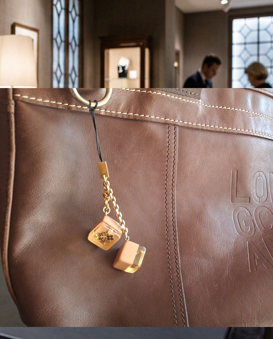 Bijou de sac Louis Vuitton deux dés