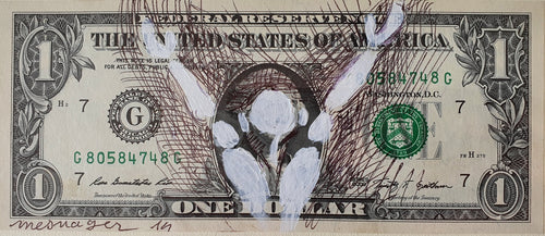 Billet $1 de l'artiste Jérôme Mesnager 2014
