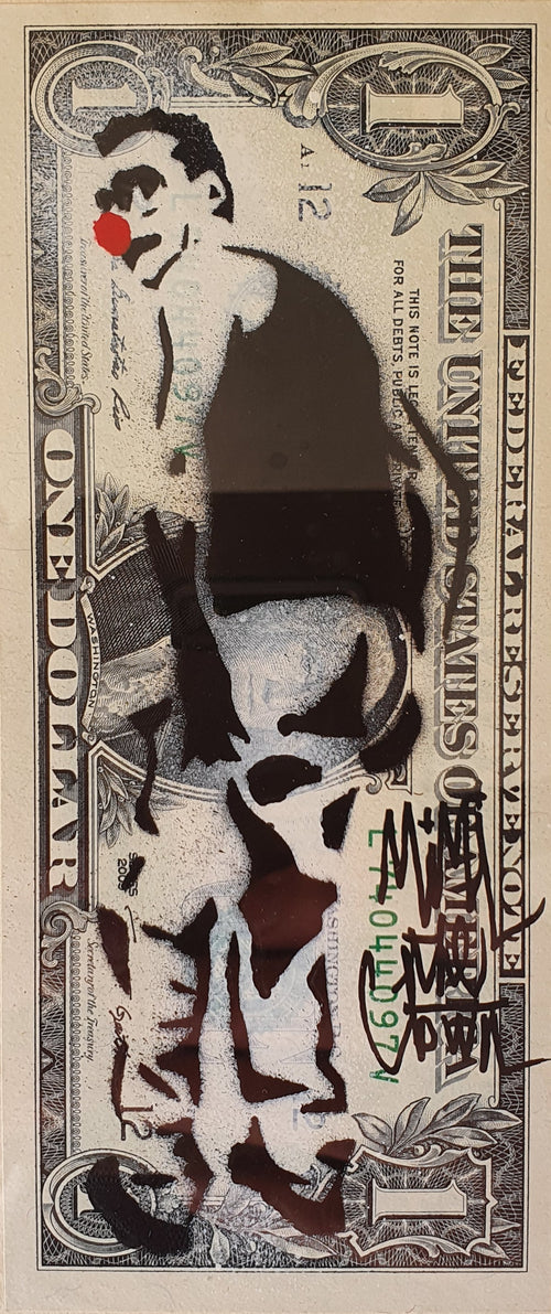 Billet $1 de l'artiste Mimi The Clown