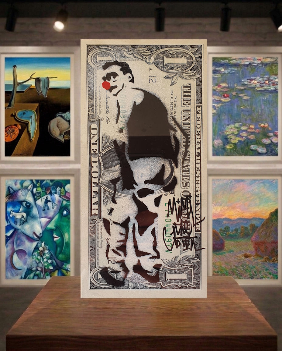 Billet $1 de l'artiste Mimi The Clown