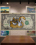 Billet de $1 par l'artiste M CHAT - Wings of M CHAT