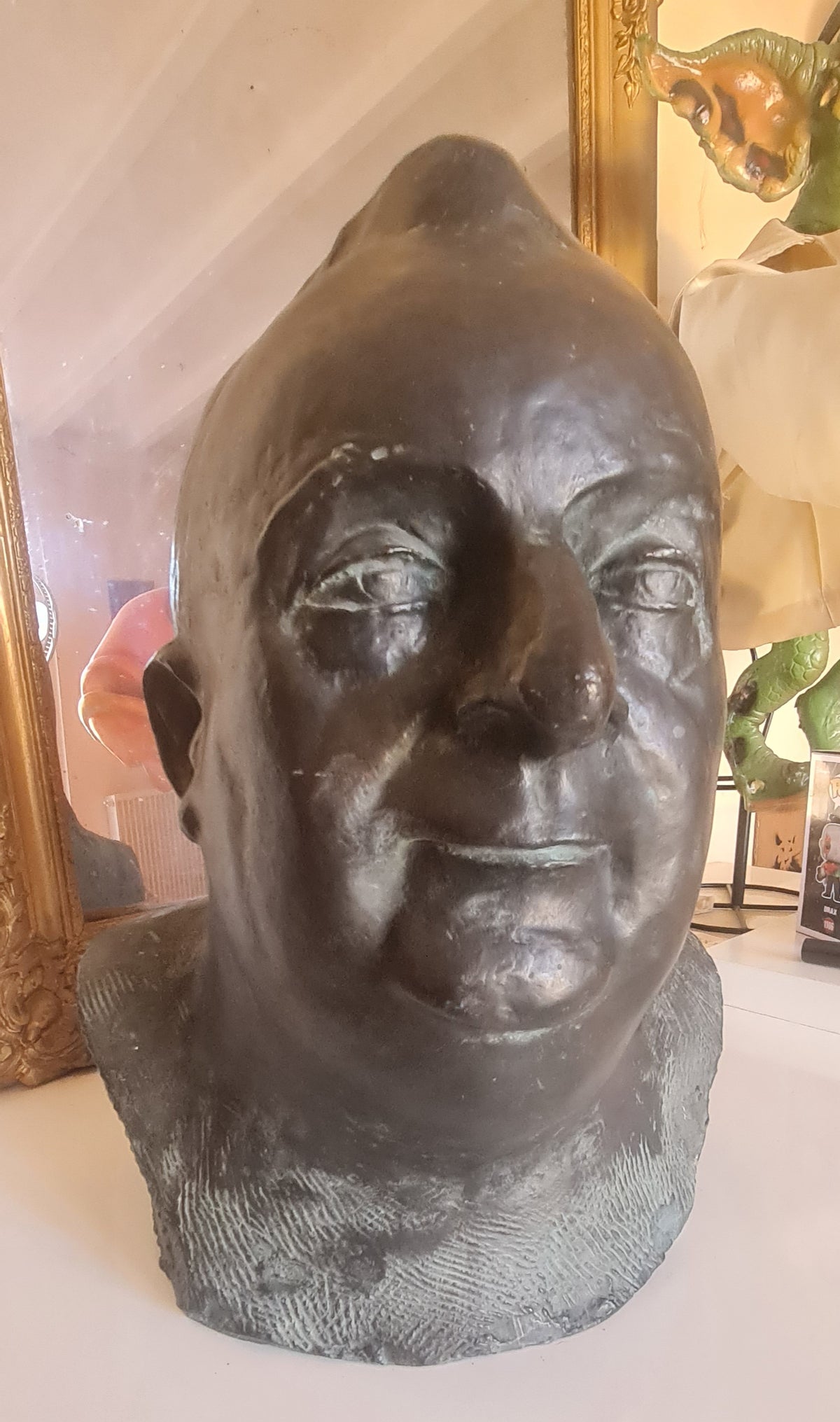 Buste bronze Georges Guyot et son plâtre