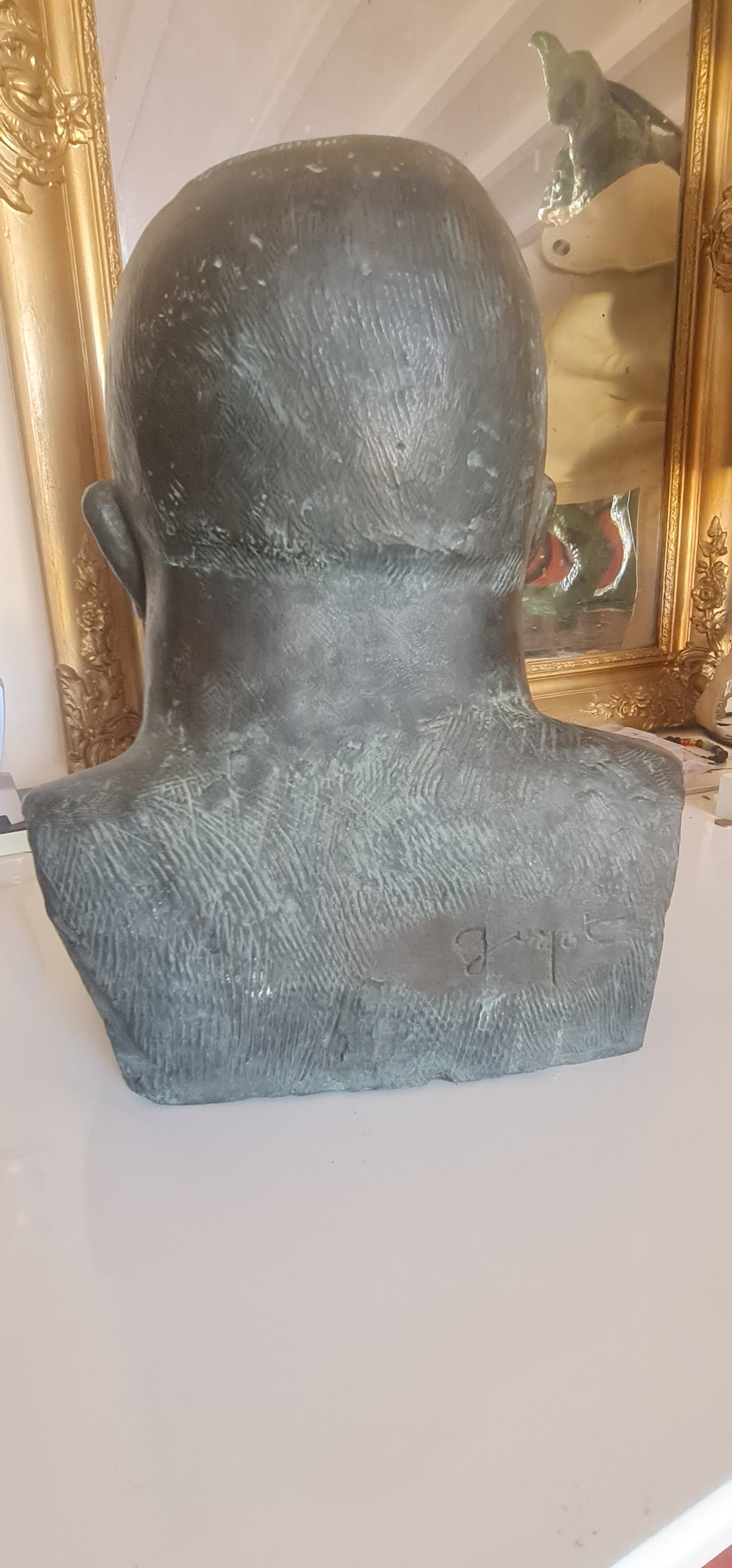 Buste bronze Georges Guyot et son plâtre