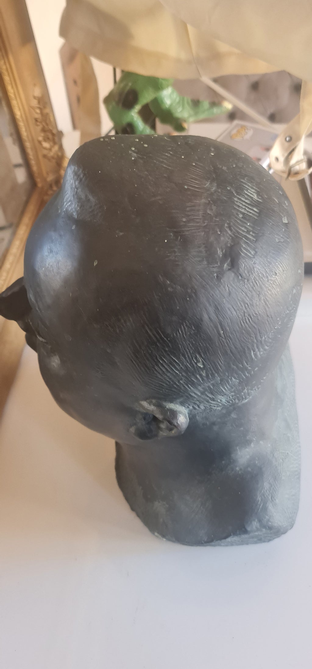 Buste bronze Georges Guyot et son plâtre