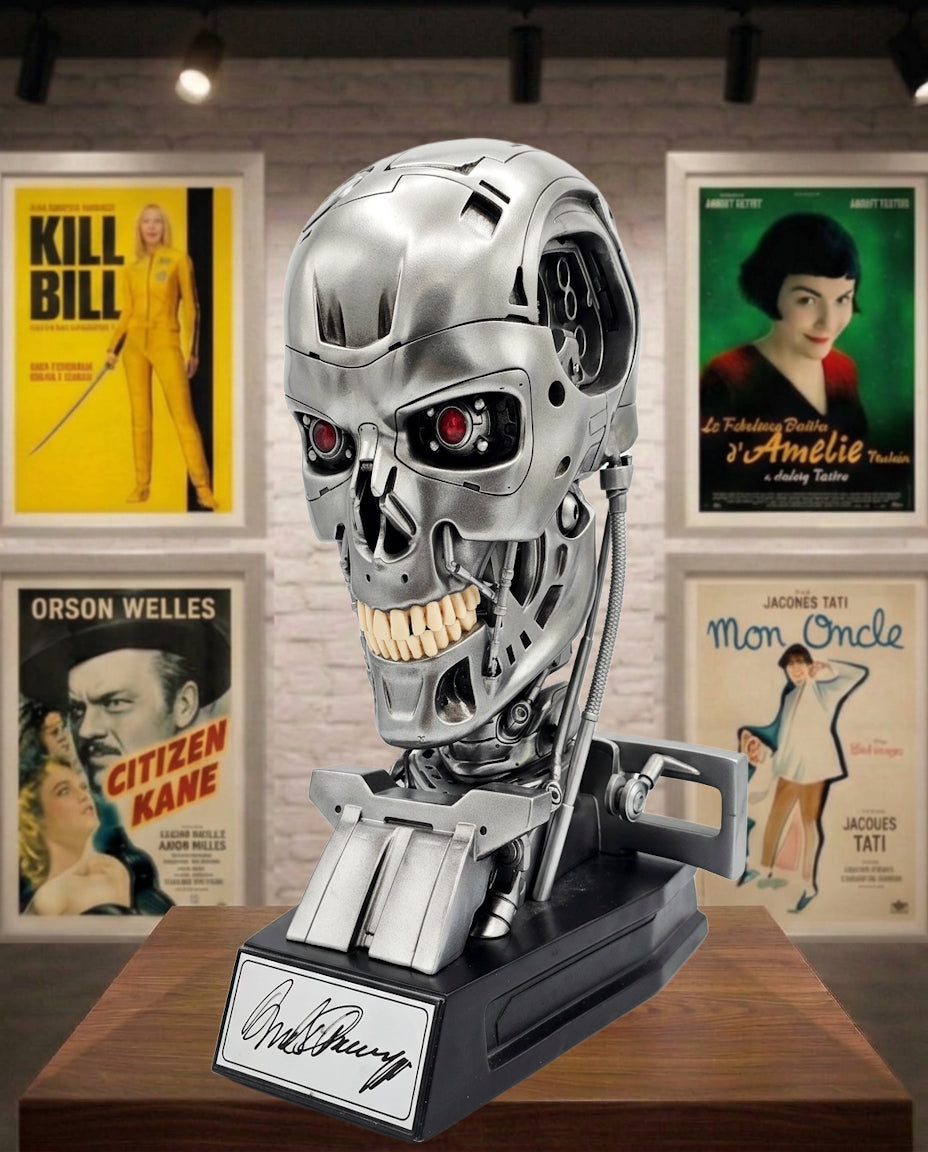 Buste Terminator T-800 signé par Arnold Schwarzenegger 63/200