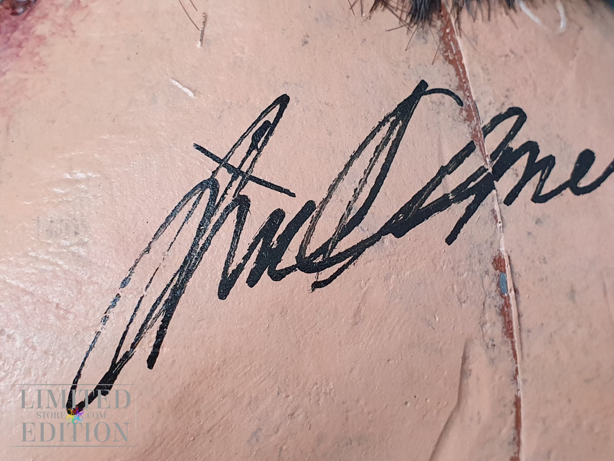 Pièce unique Buste Terminator signé par Arnold Schwarzenegger
