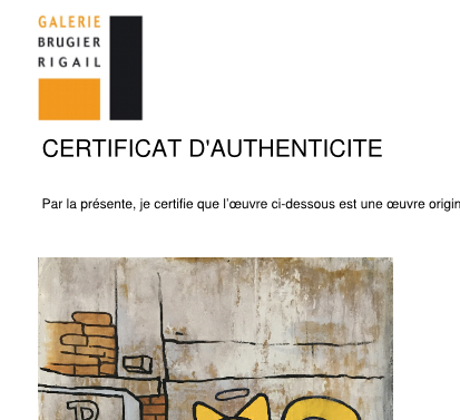 M CHAT "Affichage de Paris" lithographie édition limitée - Thoma Vuille