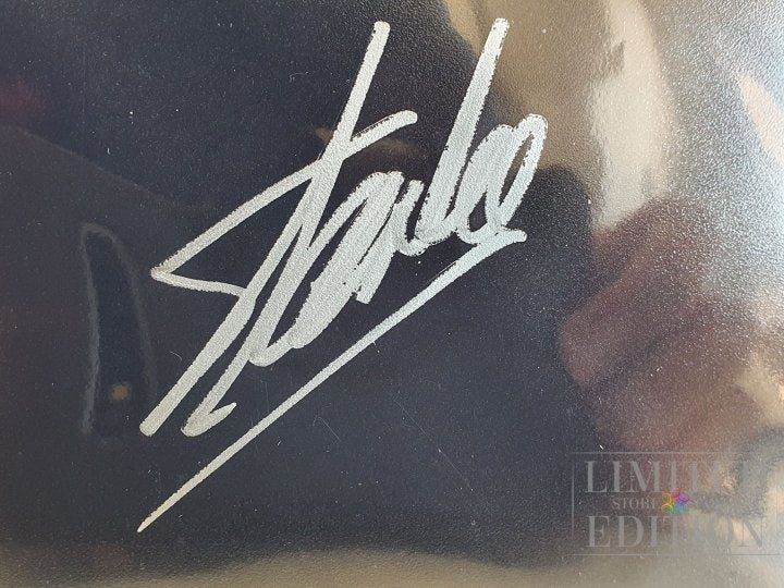 PIECE MAITRESSE Poster Captain America signé par Chris Evans, Stan Lee et Joe Simon Marvel Avengers