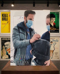 Masque Batman échelle 1:1 signé par Ben Affleck