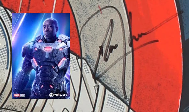 Edition limitée Captain America Winter Soldier avec 20 autographes Marvel Avengers