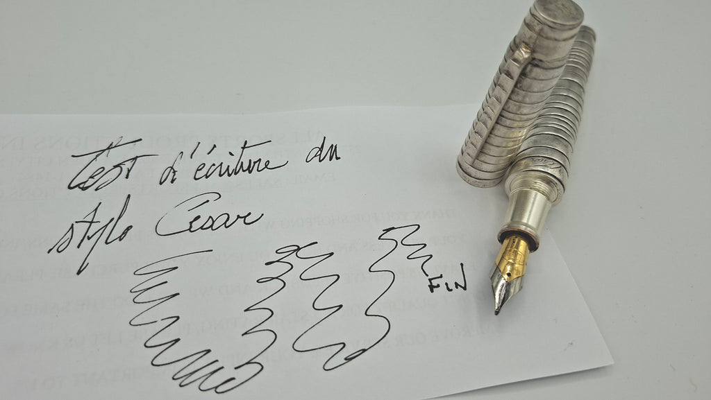 Stylo plume César Baldaccini modèle Chatterton. Edition limitée
