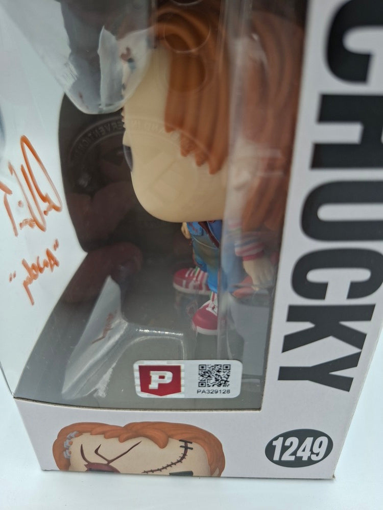 Chucky POP Funko signé par Alex Vincent aka Andy 1249