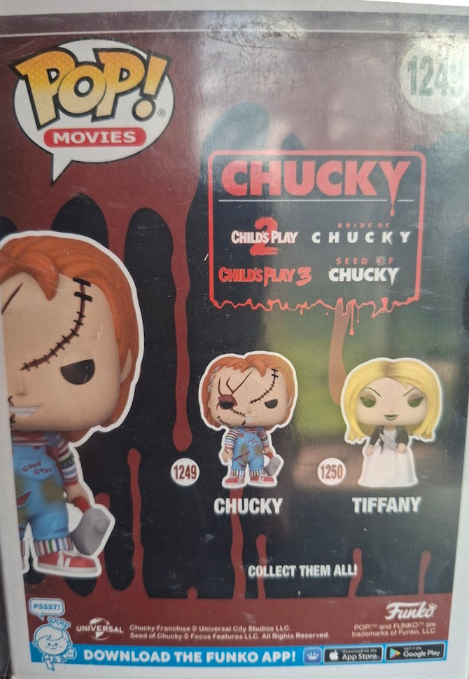 Chucky POP Funko signé par Alex Vincent aka Andy 1249