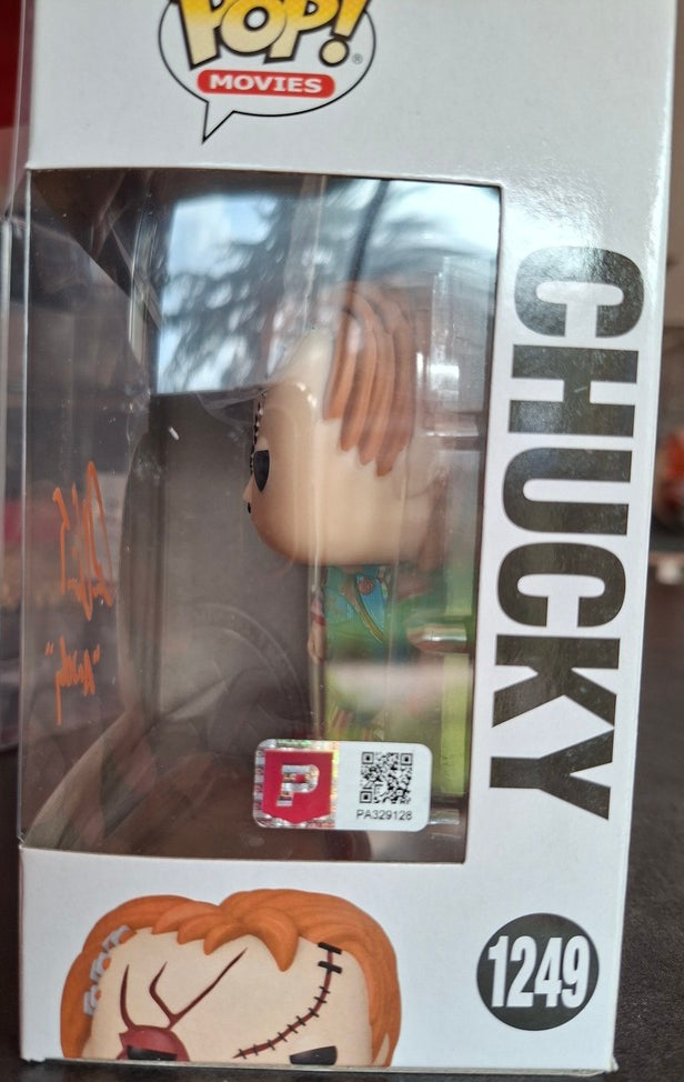Chucky POP Funko signé par Alex Vincent aka Andy 1249