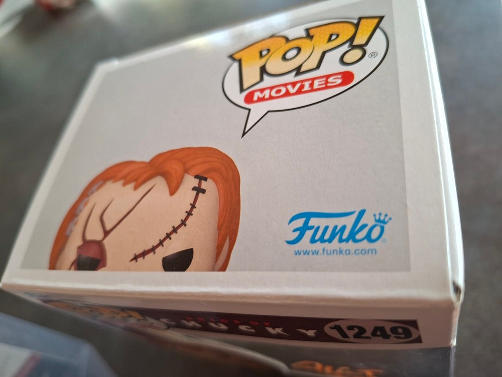 Chucky POP Funko signé par Alex Vincent aka Andy 1249