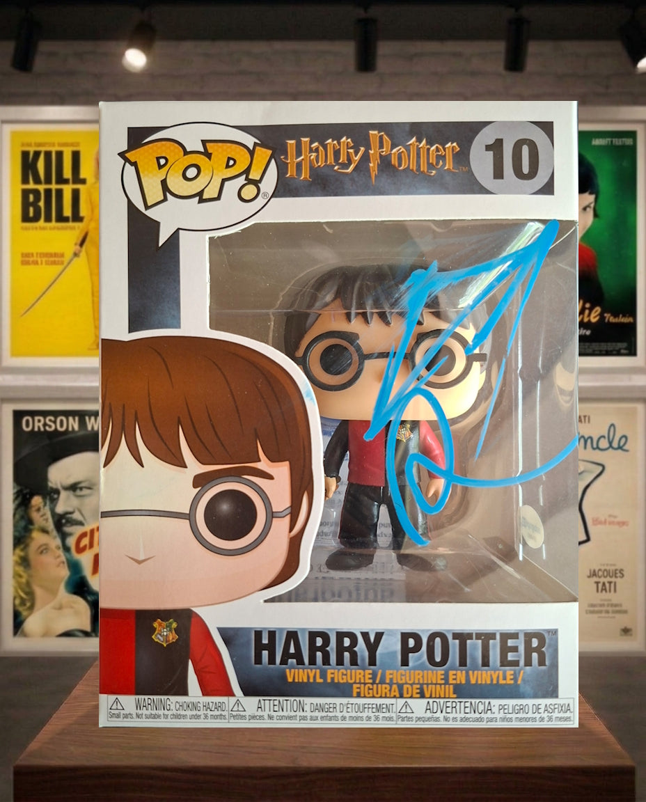 Autographe de Daniel Radcliffe sur Pop Funko Harry Potter #10