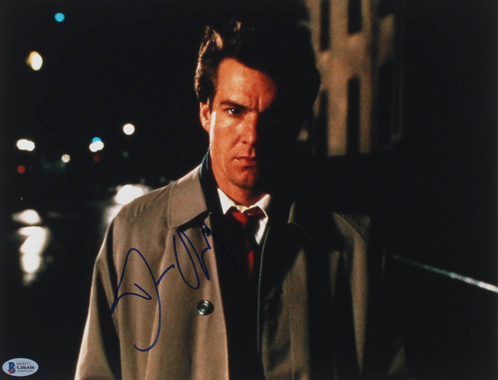 Autographe Dennis Quaid photo du film Suspect Dangereux