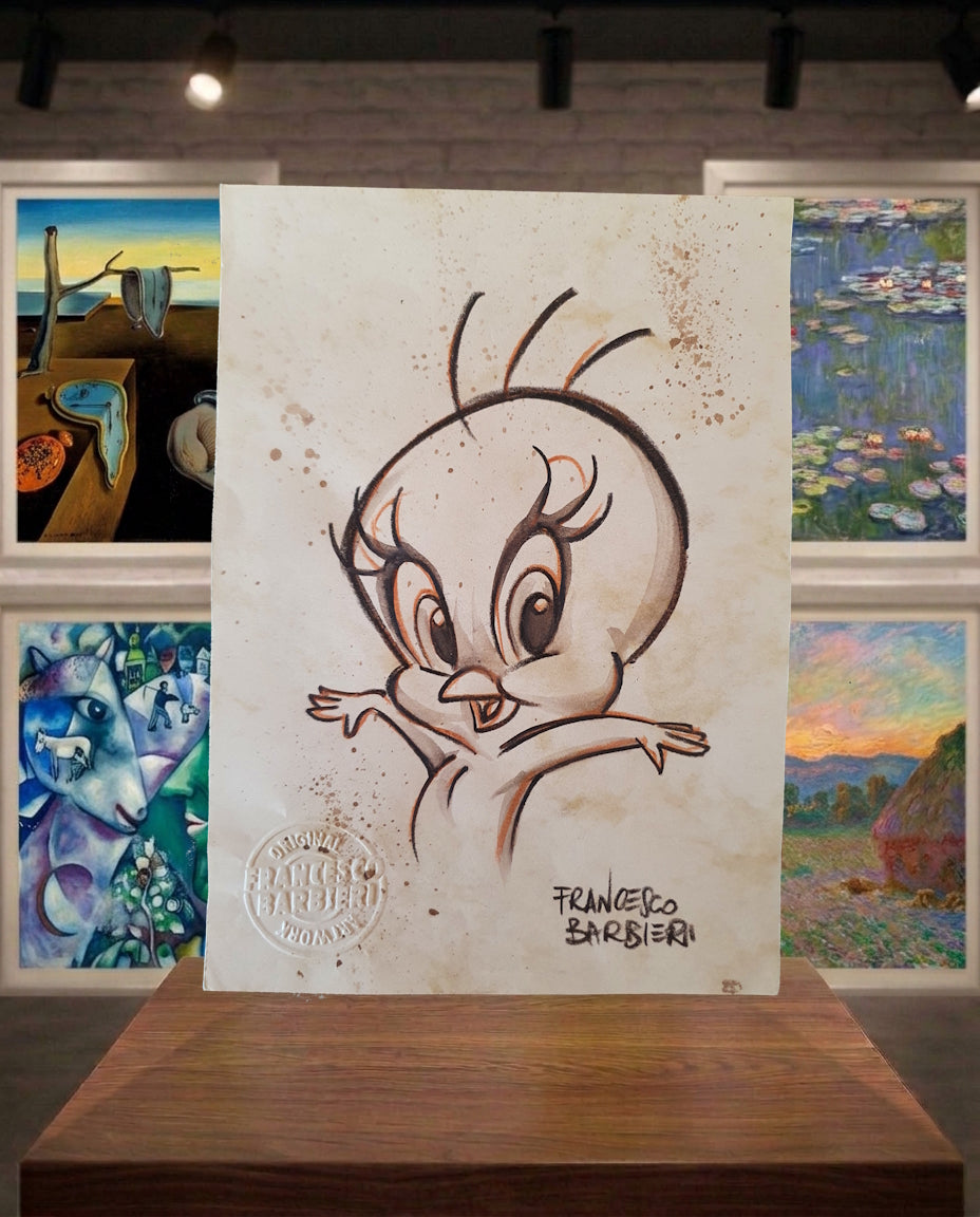 Dessin TWEETY par Francesco Barbieri
