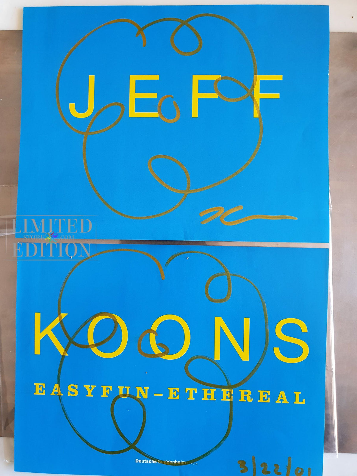 Dessins originaux de Jeff Koons