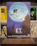 E.T. poster avec 4 autographes ! JSA