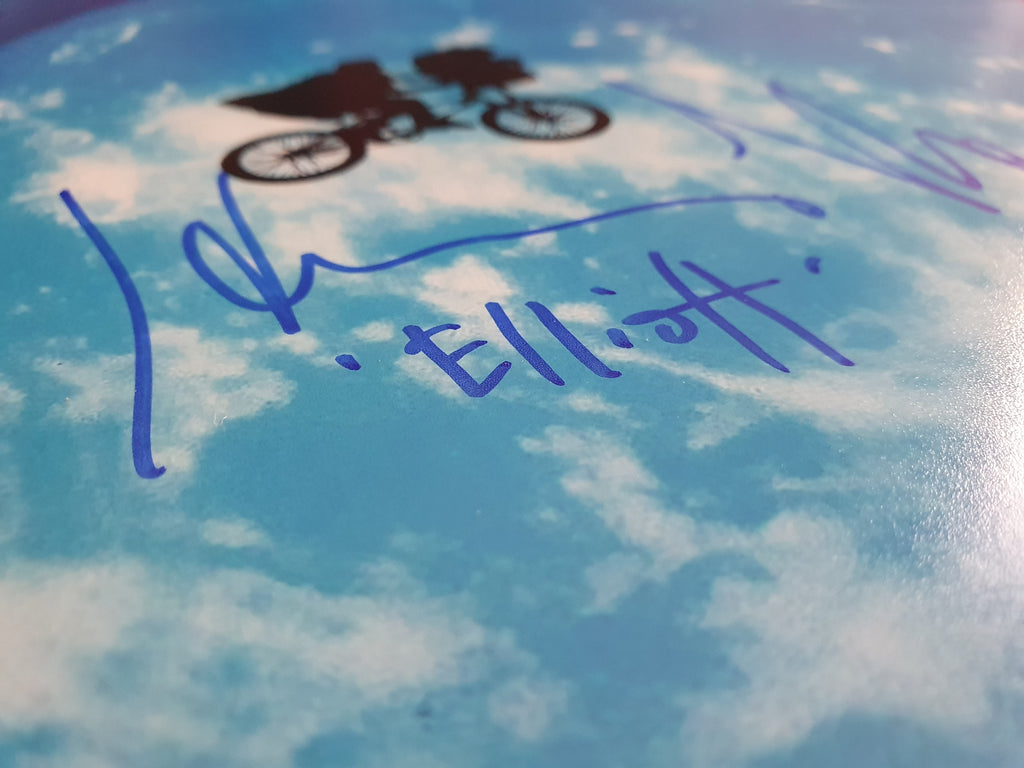 Poster E.T. l'extra-terrestre signé par Henry Thomas (Elliott)