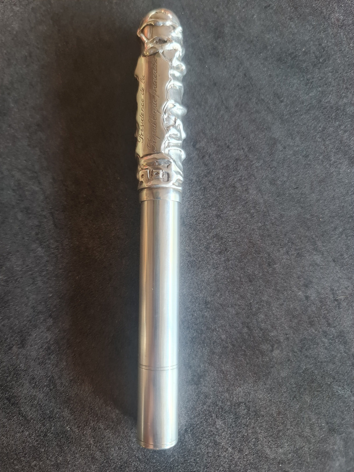 Stylo plume Michel Audiard Présidence de la République Française - unique et en argent massif