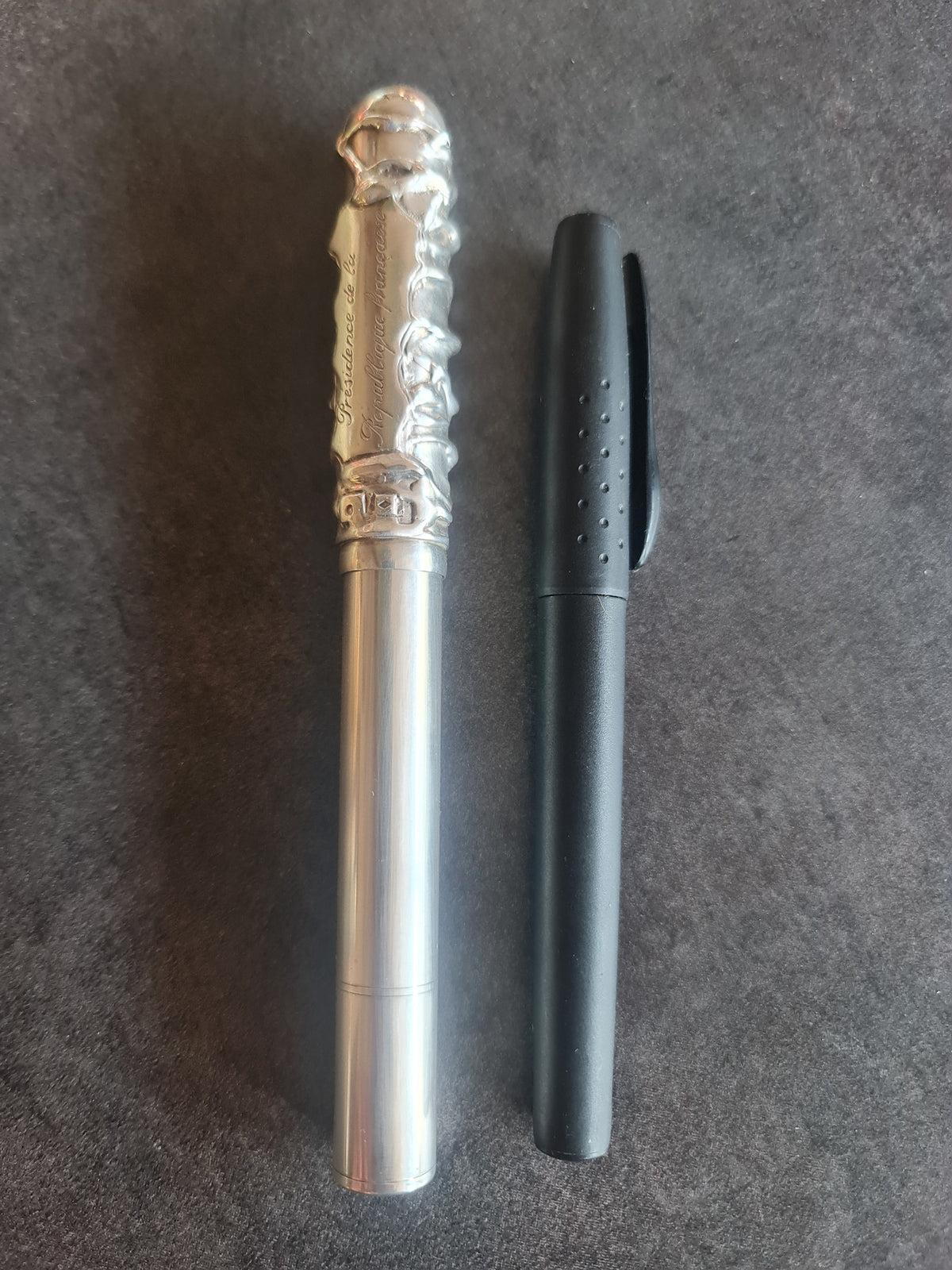 Stylo plume Michel Audiard Présidence de la République Française - unique et en argent massif