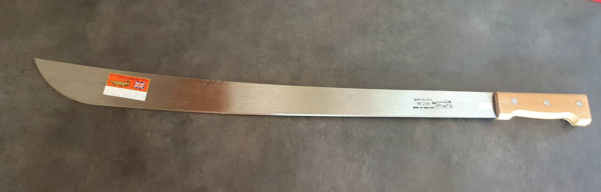 Friday the 13th Machete signed by Derek Mears