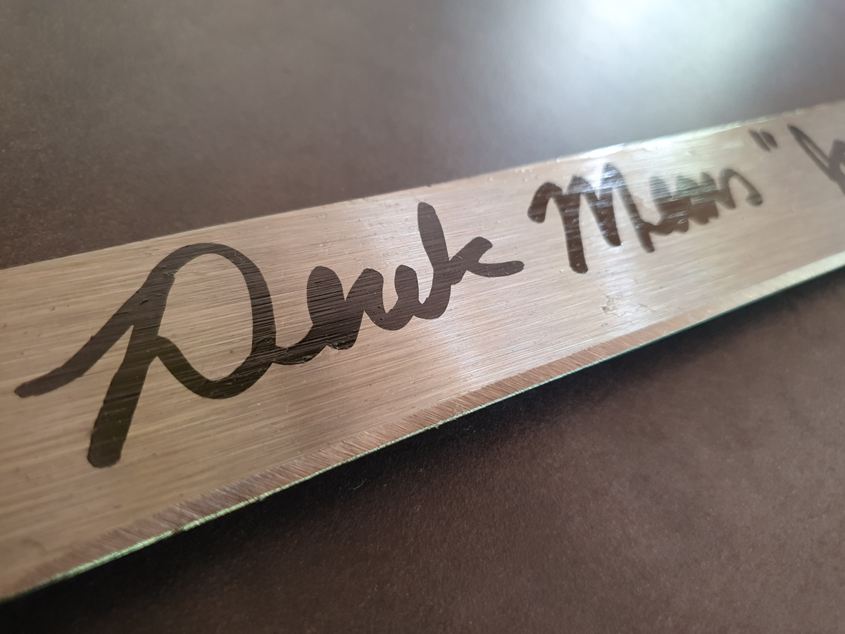 Friday the 13th Machete signed by Derek Mears