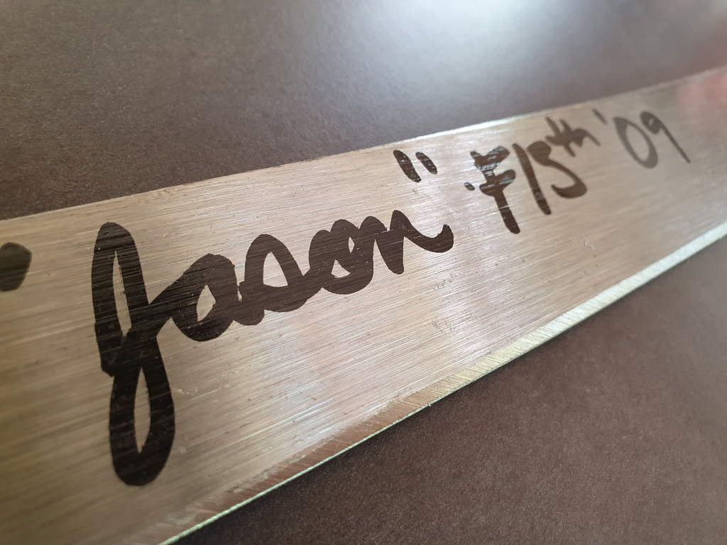 Friday the 13th Machete signed by Derek Mears