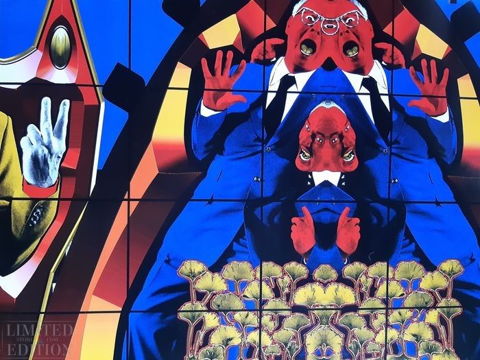 GILBERT & GEORGE - Affiche signée Ginkgo Pictures