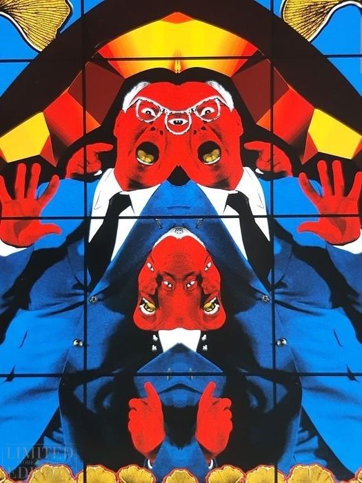 GILBERT & GEORGE - Affiche signée Ginkgo Pictures