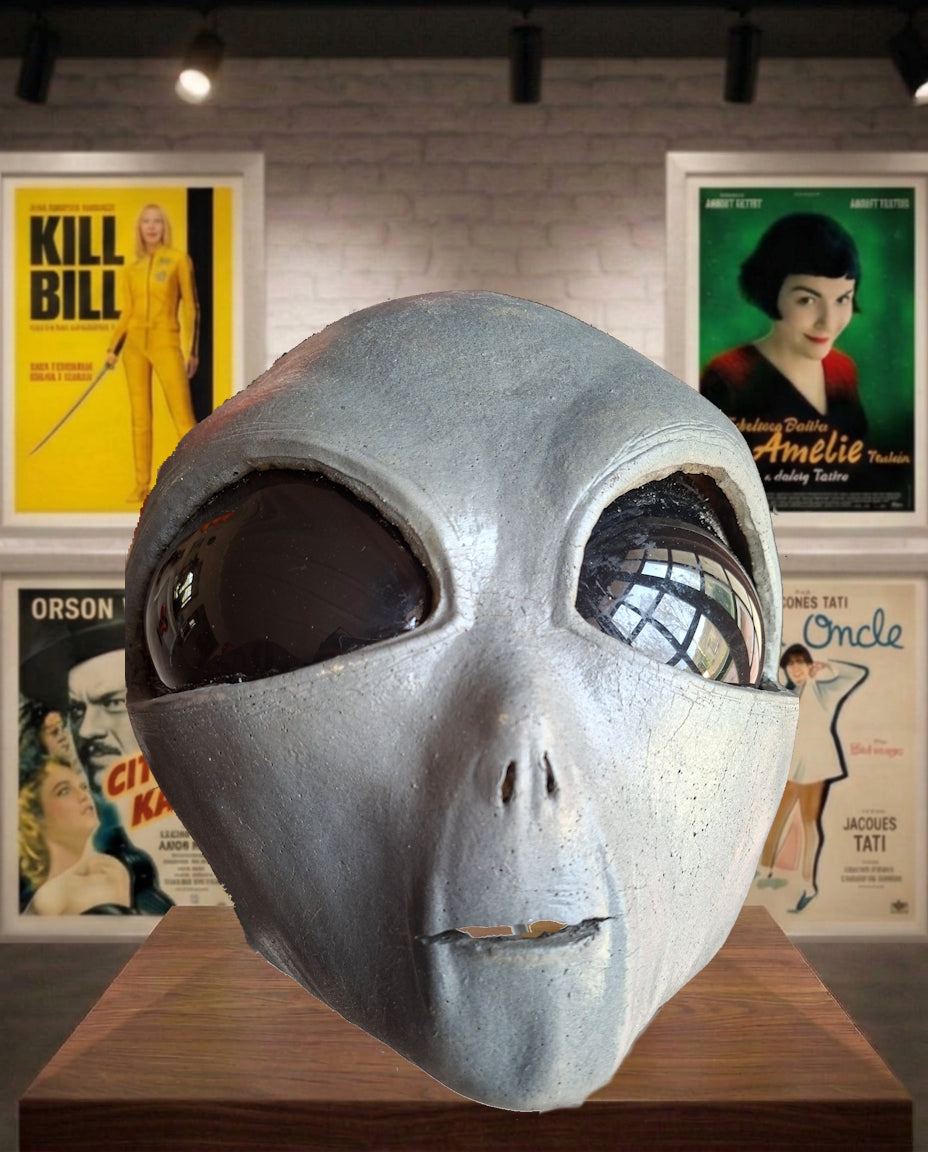 X-FILES Tête d'alien créée pour la fête de fin de tournage de la série en 2002