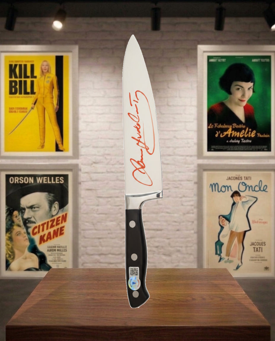 Couteau du film Halloween signé par le tueur Michael Myers !