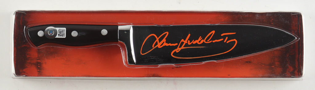 Couteau du film Halloween signé par le tueur Michael Myers !