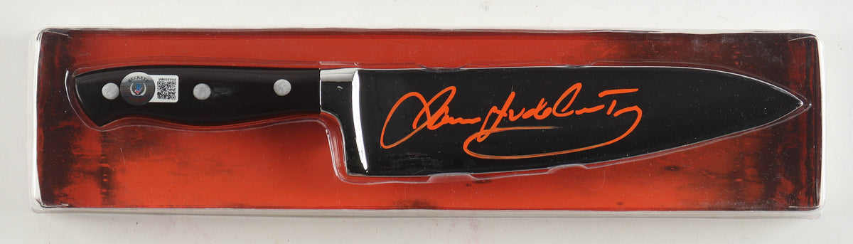 Couteau du film Halloween signé par le tueur Michael Myers !