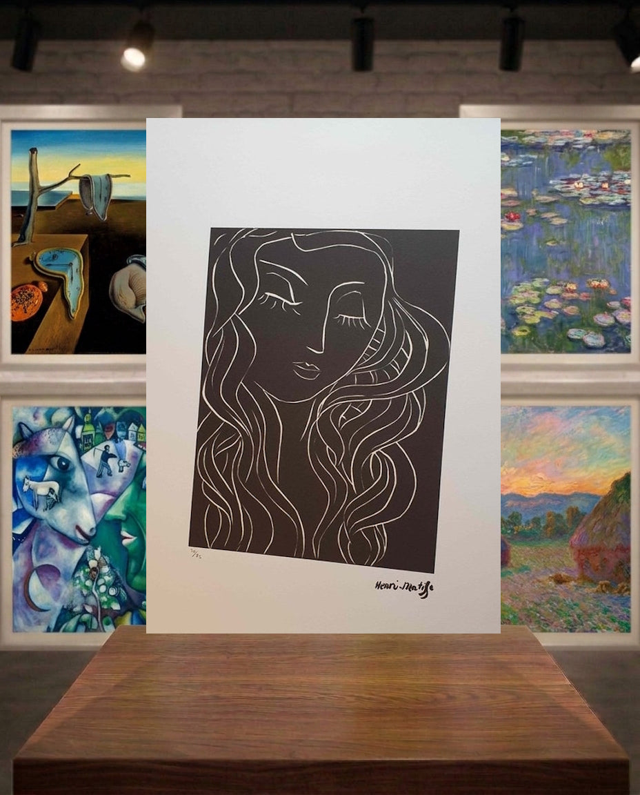 Henri Matisse lithographie Pacifae numérotée