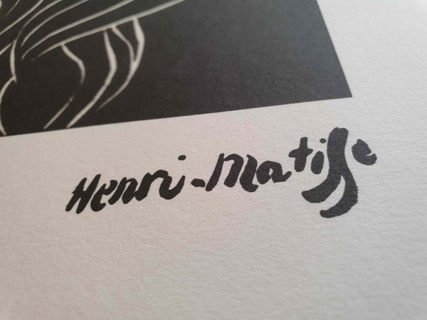 Henri Matisse lithographie Pacifae numérotée