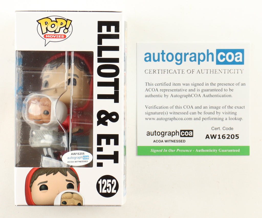 E.T. Funko Pop! signé par Henry Thomas.