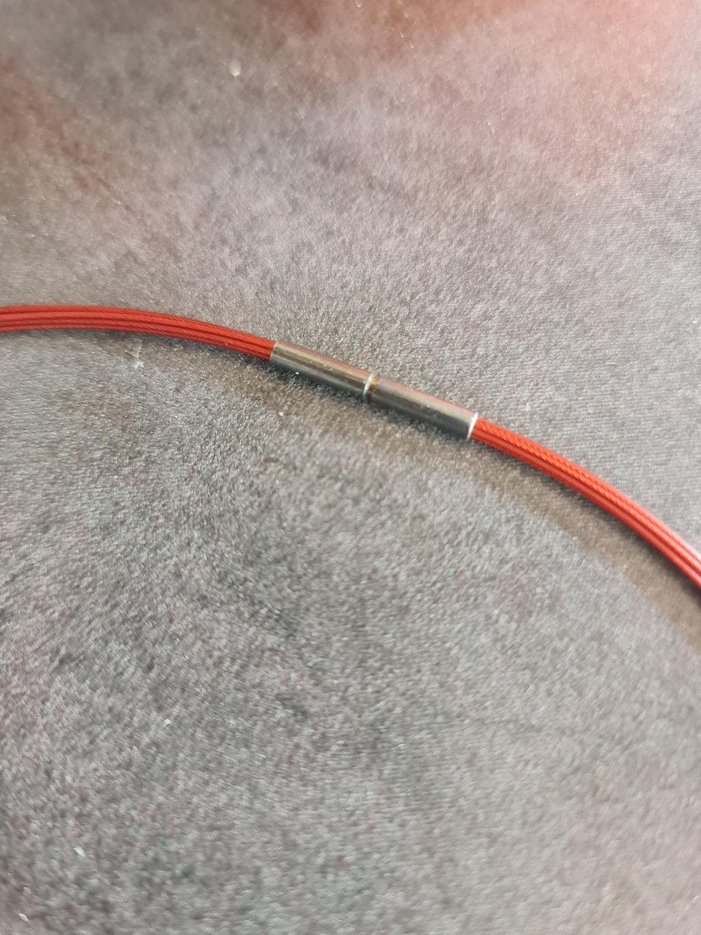 Collier et pendentif Hermès orange
