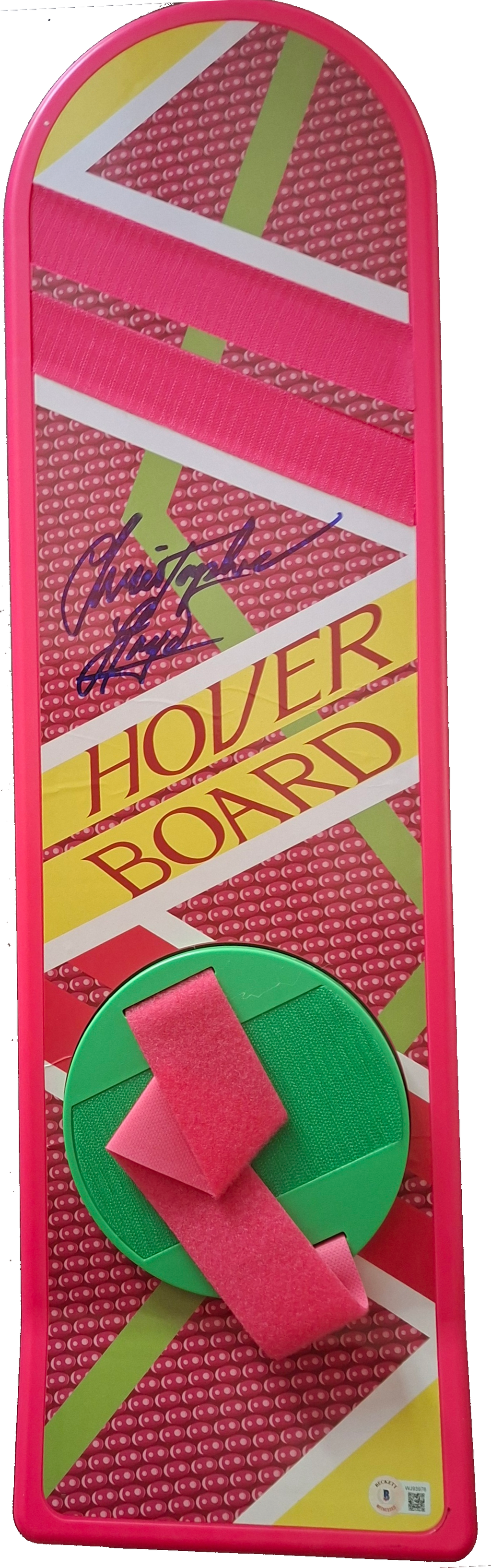 Hoverboard Retour vers le Futur 2 signé par Christopher Lloyd Beckett COA