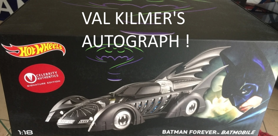 Batmobile signée par Val Kilmer Batman Forever