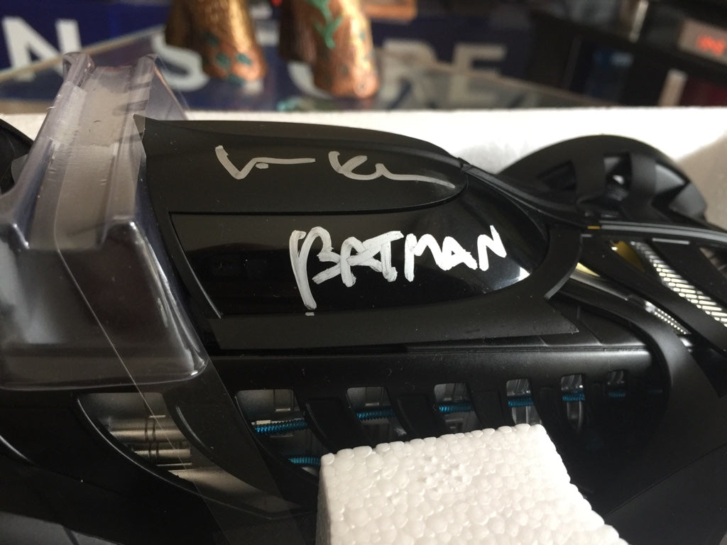 Batmobile signée par Val Kilmer Batman Forever
