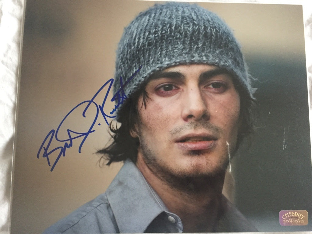 Photo 20x25 BRANDON ROUTH signée (Superman)