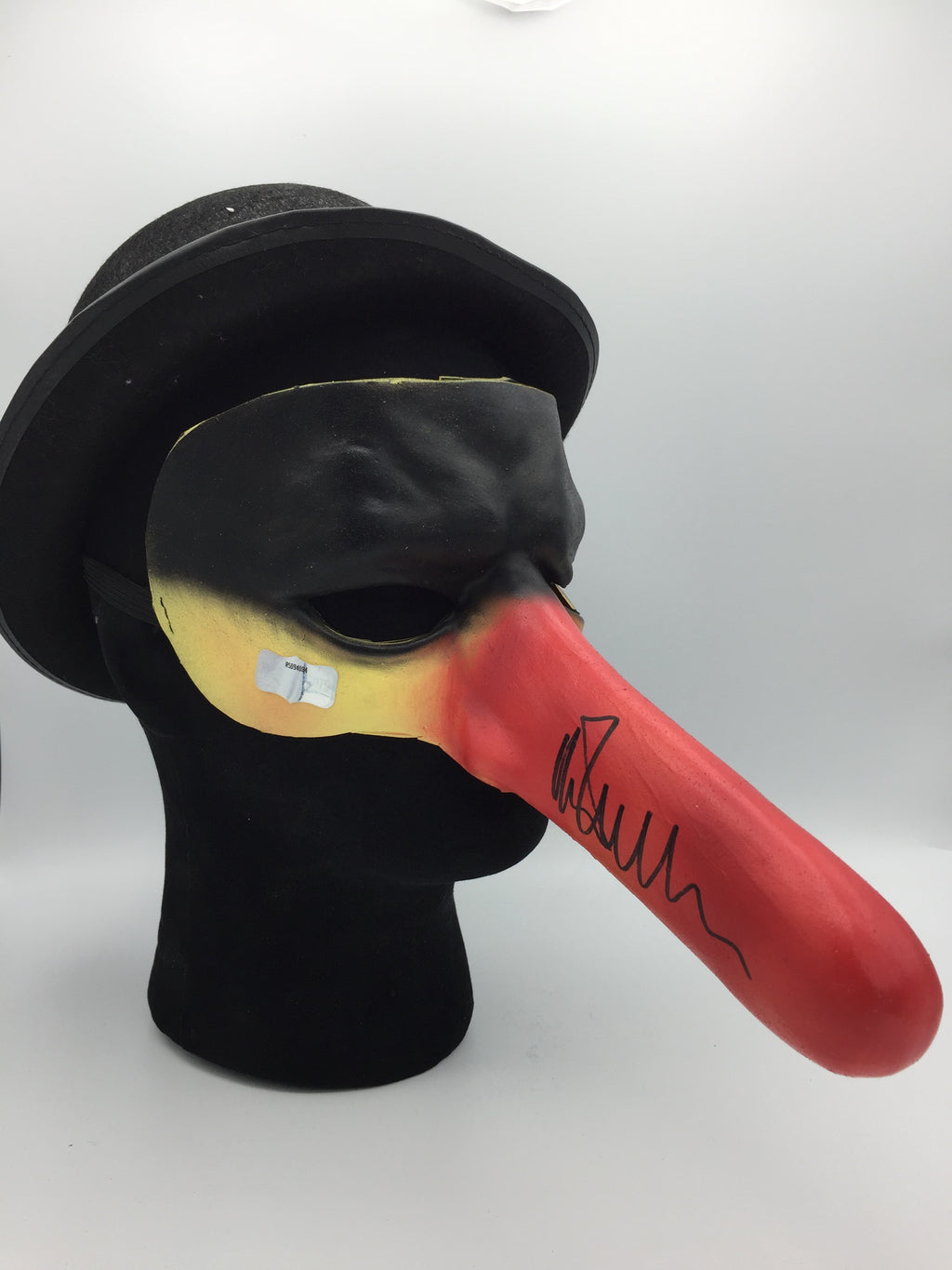 Masque ORANGE MECANIQUE signé Malcom McDowell Clockwork Orange